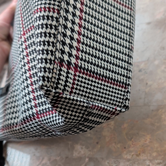 Ralph Lauren Red Black And White Purse - Picture 14 of 16